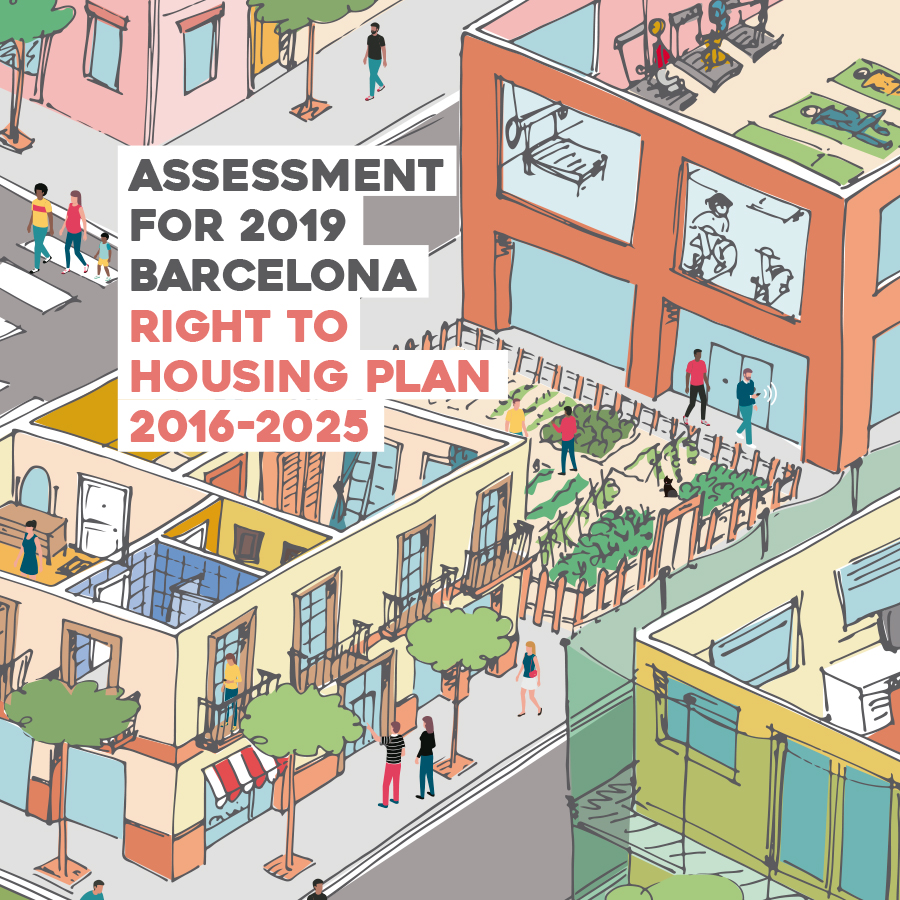 Assesment for 2019 Barcelona right to housing plan 2016-2025