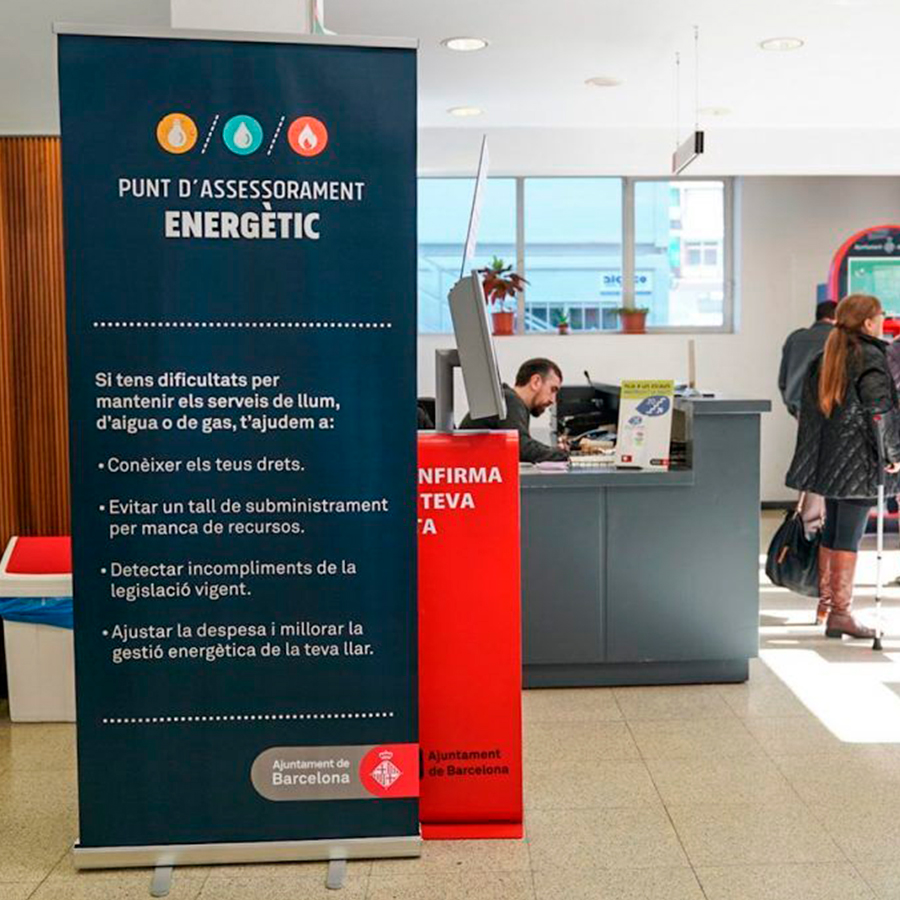Balance 2020 | Puntos de asesoramiento energético (PAE) de Barcelona